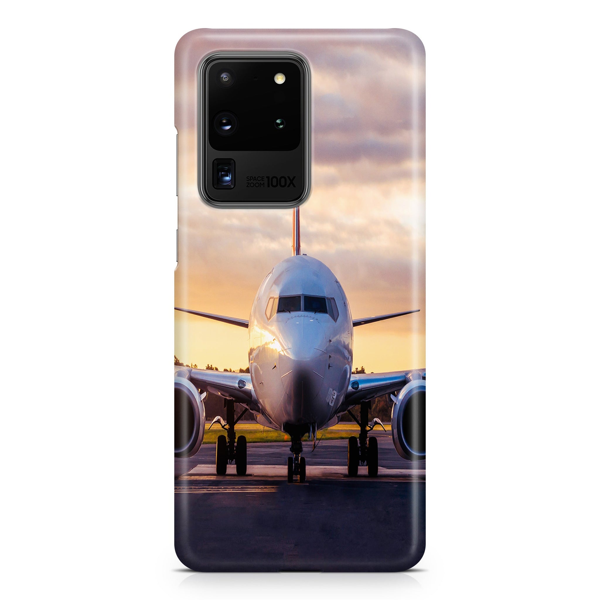 Face to Face with Boeing 737-800 During Sunset Samsung S & Note Cases