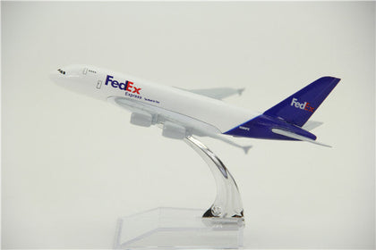FedEx Airbus A380 Airplane Model (16CM)