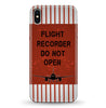 Flight Recorder Do Not Open Designed iPhone Cases