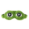 3D Plush Frog Eye Mask