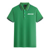 Boeing & Text Designed Stylish Polo T-Shirts