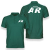 ATR & Text Designed Double Side Polo T-Shirts