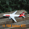 Scale 1:400 Metal Aiplane Replica 15cm Chile LAN LATAM Latin Airlines Aircraft Diecast Model Aviation Miniature Gift for Boy