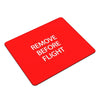 Remove Before Flight Design Mouse Pad DIY Print Aviation Pilot Airplane Plane Flying Flight Fly Avgeek