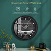 Aviation Silent Metal Frame LED Wall Clock Sound Control Aircraft Cockpit Style Watch Airplane Instrument Horologe Pilots Gift