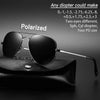 Myopia sunglasses diopter Polarized oversize prescription aviation sun glasses for nearsighted men women SPH CYL myopic shades