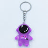 New cute yu cartoon doll aviator keychain creative color spaceman male and female couple bag pendant