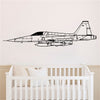 Jet Aircraft Wall Stickers Aviation Plane Vinyl Decals Fighter Kids Room Decor Air Force Boys Bedroom Decoration Mural DW10984