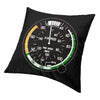 Aviation Instruments Modern Pillow Cover Bedroom Decoration Airplane Pilot Aviator Gift Sofa Cushion