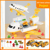 Children's toy car baby fall-resistant deformation aviation airplane boy inertia puzzle multifunctional 2 car 3 years old 4