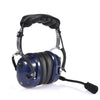 Noise Reduction General Aviation Headset Dual Plug Pilot Headphone 3.5mm Noise Reduction Headset For Pilots GA Dual Plugs