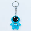 New cute yu cartoon doll aviator keychain creative color spaceman male and female couple bag pendant