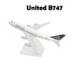 Scale 1:400 Metal Aircraft Replica Air Canada Boeing Model Diecast Aviation Collectible Plane Miniature Souvenir Ornament