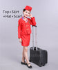 Aviation Uniforms Cosplay Halloween Costumes for Kids Pilot Flight Attendant Aircraft Boys Girls Carnival Role Play Clothing