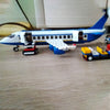 Modern Plane Bus Aircraft Building Blocks Airplane City Aviation Airport Bricks 3D Model DIY Puzzle Toys For Children Kids Gifts