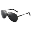 Aviation Metail Frame Polarized Sunglasses Men Color Changing Sun Glasses  Pilot Male Day Night Vision Driving