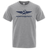 Aeroflot Aviation Russe Pilote Aerospace Aviateur T-Shirt Summer Brand Short Sleeve Fashion Tops O-Neck Stylish Mens T shirt