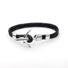 Airport Fashion Male Female Plane-Anchor Bracelets Charm Rope Chain Paracord Aviation Life Jewelry Pulseras Hombres