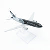 Scale 1:400 Metal Aircraft Replica 15cm Emirates Airlines Model Aviation Diecast Miniature Educational Kids Toy for Children Boy