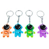 New cute yu cartoon doll aviator keychain creative color spaceman male and female couple bag pendant