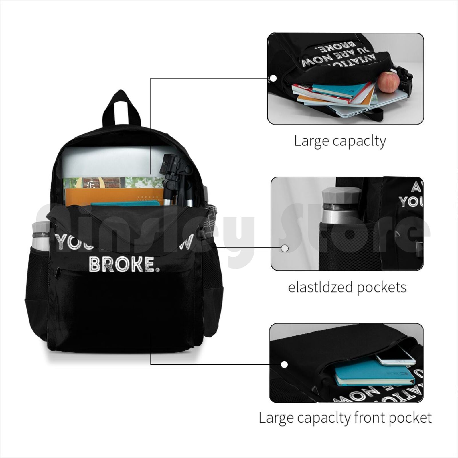 Funny Pilot Joke Welcome To Aviation Outdoor Hiking Backpack Riding Climbing Sports Bag Aerospace Airplane Lover Aviation Funny