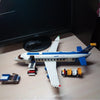 Modern Plane Bus Aircraft Building Blocks Airplane City Aviation Airport Bricks 3D Model DIY Puzzle Toys For Children Kids Gifts