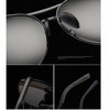 Aviation Metail Frame Polarized Sunglasses Men Color Changing Sun Glasses  Pilot Male Day Night Vision Driving