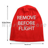 Remove Before Flight Design Beanies Pullover Cap Comfortable Aviation Pilot Airplane Plane Flying Flight Fly Avgeek
