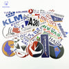 New Style 52Pcs Airline Logo High Quality Stickers Aviation Travel Trip For Suitcase Laptop Decal Fashion DIY Waterproof Sticker