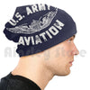 Us Army Aviation Cool Airforce Logo Usa Army Gift For Men Women Boy Girl Beanies Knit Hat Hip Hop Air Forces Armed