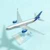 Scale 1:400 Metal Replica Aircraft 15cm Russian Aeroflot Transaero Sibera S7 Plane Model World Aviation Collectible Miniature