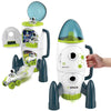 New Puzzle Acousto Optic Space Toys Space Model Shuttle Space Station Rocket Aviation Series Toy For Boys