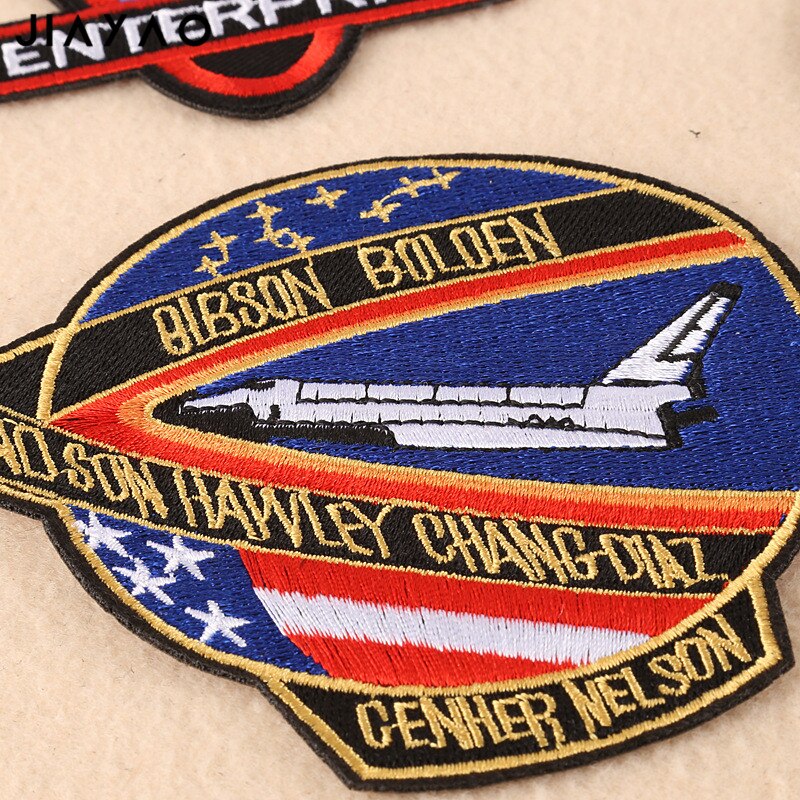 Embroidered cloth stickers high-end clothing accessories cap badge aviation astronaut badge patch patchs