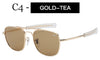 Hot Fashion Aviation Sunglasses Men&#39;s Brand Designer American Army Military Optical AO Sun Glasses For Male UV400 Oculos de sol