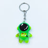 New cute yu cartoon doll aviator keychain creative color spaceman male and female couple bag pendant