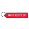 POMPOM 5pcs/lot Remove Before Flight Keychains for Aviation Gifts OEM Key Chains Embroidery Chain Keyring Key Chaveiro Jewelry