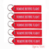 POMPOM 5pcs/lot Remove Before Flight Keychains for Aviation Gifts OEM Key Chains Embroidery Chain Keyring Key Chaveiro Jewelry