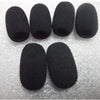 Linhuipad 4pcs Foam Microphone Windscreen Windshield Aviation Headset Mic Muff For Lightspeed ANR Headsets
