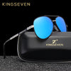 KINGSEVEN 2019 New Design Aviation Alloy Frame HD Polarized Sunglasses For Men UV400 Protection