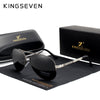 KINGSEVEN 2019 New Design Aviation Alloy Frame HD Polarized Sunglasses For Men UV400 Protection