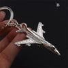 Airline Promo New Keychain Metal Naval Aircrafe Fighter model Aviation Gifts Key ring Model Key chain Air Plane Aircrafe Keyring