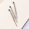 Metal Ballpoint Pen Press Style Commercial Gift Pens For School Office Core Automatic Ball Pen Aviation material fluent writing