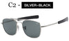Hot Fashion Aviation Sunglasses Men&#39;s Brand Designer American Army Military Optical AO Sun Glasses For Male UV400 Oculos de sol