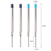 Metal Ballpoint Pen Press Style Commercial Gift Pens For School Office Core Automatic Ball Pen Aviation material fluent writing
