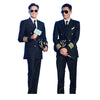 New Aviation Uniform Male Staff Costume Performance Suits Men Clothing Airline Captain Pilot  Cosplay