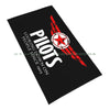 Pilots Looking Down On People Aviation Airplane Shirt For Men T-Shirt Gift Idea Christmas Birthday Quick Dry Towel Gym Sports