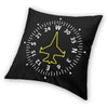 Cool Jet Fighter Pilot Pillow Cover Decoration 3D Two Side Printed Aviation Airplane Aviator Cushion Cover for Living Room