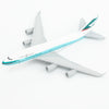 Scale 1:400 Metal Aircraft Replica 15cm Emirates Airlines Model Aviation Diecast Miniature Educational Kids Toy for Children Boy