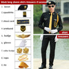 New Captain Clothes Navy Uniform Air Force Black Shirt Nightclub Aviation Suit Pilot Flight Uniforms Attendant For Gentlemen