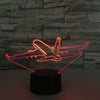 Cruising Boeing 737 Designed 3D Lamp